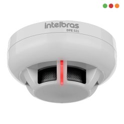 INCENDIO - Direccionable Sensor de HUMO con BASE | DFE 521 | 2 Hilos - INTELBRAS