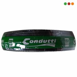 Cable UTP Cat 5e EXTERIOR / Negro / 100% cobre - 100 Mts | LAND/5B - Condutti