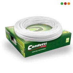 Alarma | Cable 7 x 0,50mm | Blanco | 100% COBRE | 100 Mts - CONDUTI