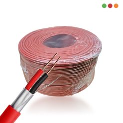 INCENDIO - Cable AWG20 BLINDA | 2x 0,8m + T 0,50 | 305M | Rojo F3020/2 - INNOVA