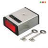 Porteria | Pulsador con retencion y llave Seco-Larm / GE-017