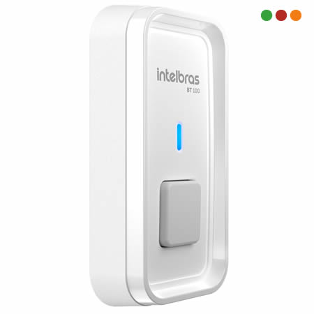 AUTOMATISMO - Pulsador Inalambrico BLANCO / BT 100 - INTELBRAS