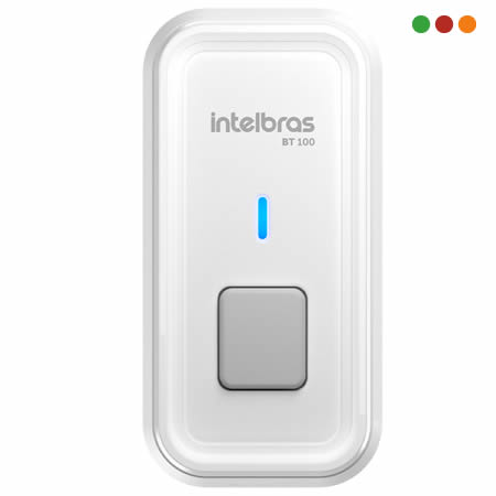 AUTOMATISMO - Pulsador Inalambrico BLANCO / BT 100 - INTELBRAS - Imagen 2