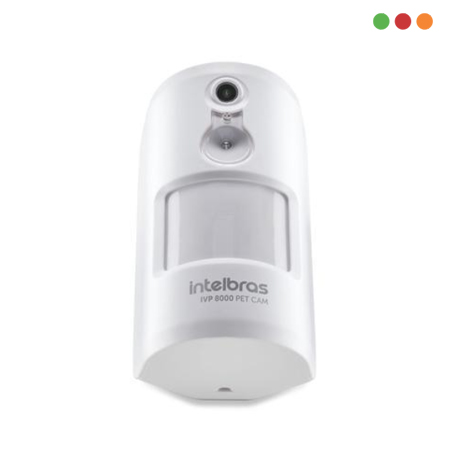 Alarma | AMT 8000 | Sensor INALAMBRICO PIR | IVP 8000 PET CAM - INTELBRAS - Imagen 2