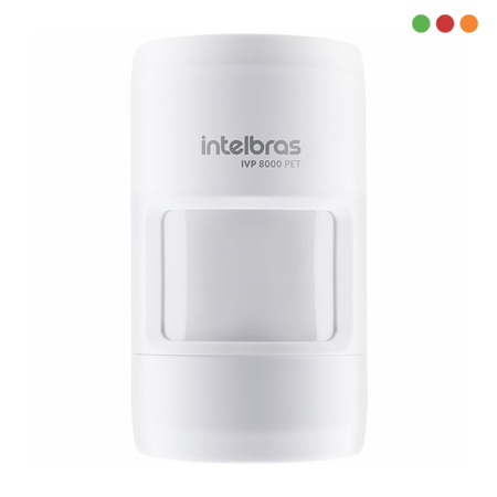 Alarma | AMT 8000 | Sensor INALAMBRICO PIR | IVP 8000 PET - INTELBRAS