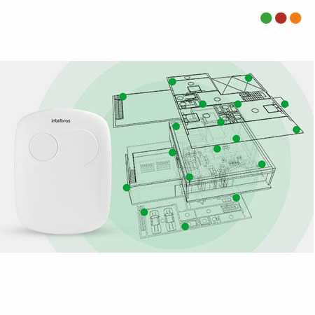 Alarma | Expansor de Zonas XEZ4108 SMART/ FUENTE y GABINETE V. 1.8 - INTELBRAS - Imagen 2