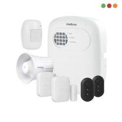 Alarma | KIT ANM 24 NET INAL (1 PIR, 2 MAG, 2 CONTR, SIR INT - INTELBRAS