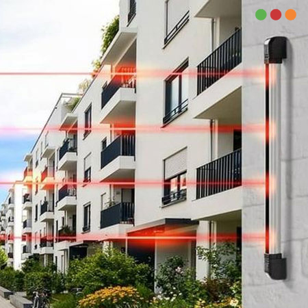 Alarma | Sensor BARRERA | IVA 7100 Dual / 2 ASES Intelbras - Imagen 4