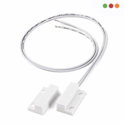 Alarma | Sensor Cableado Magnetico Externo Blanco x5 Intelbras
