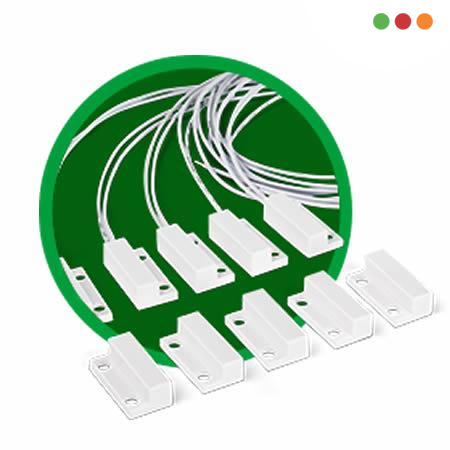 Alarma | Sensor Cableado Magnetico Externo Blanco x5 Intelbras - Imagen 3