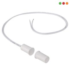 Alarma | Sensor Cableado Magnetico de Embutir x5 Blanco | Intelbras