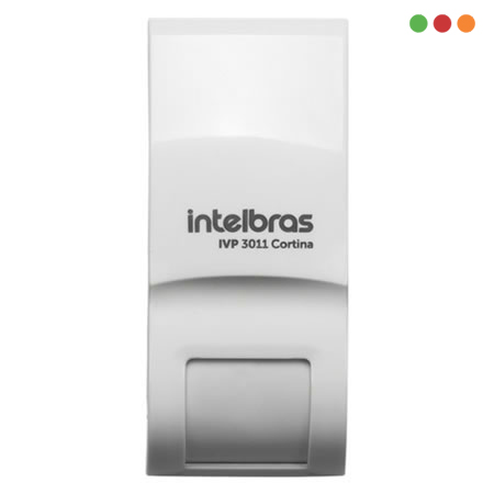 Alarma | Sensor Cableado PIR | IVP 3011 CORTINA Intelbras