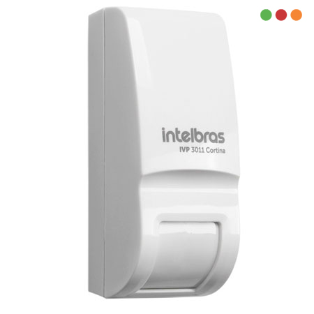 Alarma | Sensor Cableado PIR | IVP 3011 CORTINA Intelbras - Imagen 2