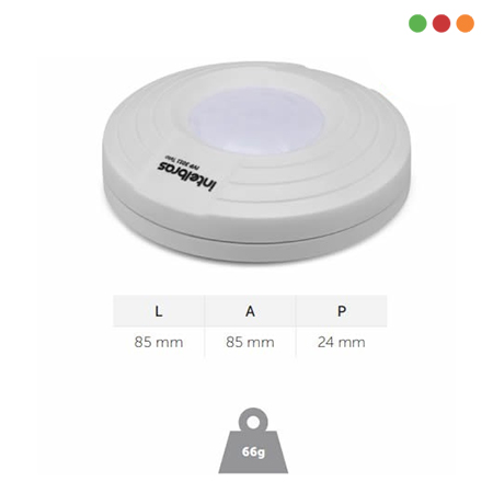 Alarma | Sensor Cableado TECHO | IVP 3011 360º 7MT Intelbras - Imagen 3
