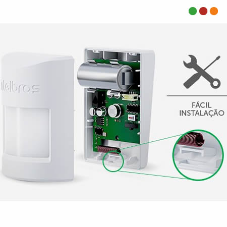 Alarma | Sensor Inalambrico PIR | IVP 1000 PET Smart / Tamper / 400 m Intelbras - Imagen 2