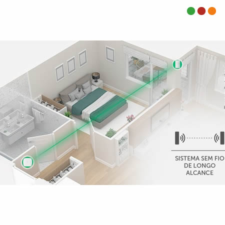 Alarma | Sensor Inalambrico PIR | IVP 1000 PET Smart / Tamper / 400 m Intelbras - Imagen 3
