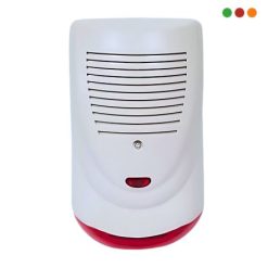Alarma | Sirena Exterior c/flash POLICARBONATO