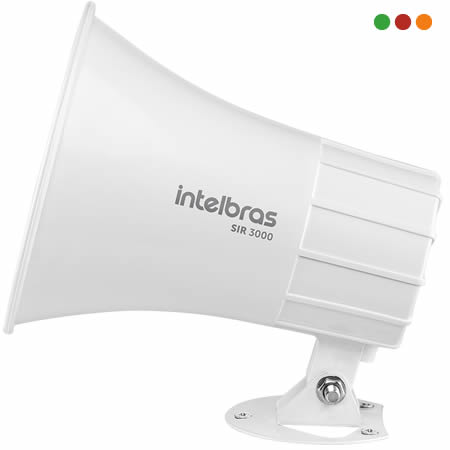 Alarma | Sirena Magnetic. 120 dB / BLANCA SIR 3000 | 1 Tono | Anti-UV INTELBRAS - Imagen 4