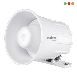 Alarma | Sirena Piezoeléc. 105 dB / BLANCA SIR 1000 | 1 Tono | Anti-UV INTELBRAS