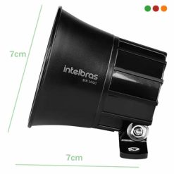 Alarma | Sirena Piezoeléc. 105 dB / NEGRA SIR 1000 | 1 Tono | Anti-UV INTELBRAS