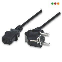 Cable Alim. Macho (C13) a Schuko | 1,5 Mts.0,75mm | Anbyte