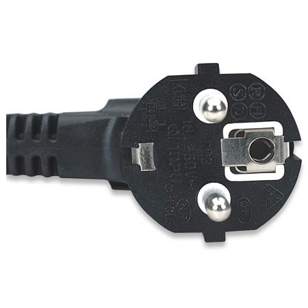 Cable Alim. Macho (C13) a Schuko | 1,8 Mts. 0,75 mm Manhattan - Imagen 4
