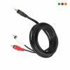 Cable Audio 2 RCA M/1 Plug M 4,5 mts | Anbyte