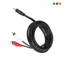 Cable Audio 2 RCA M/1 Plug M 4,5 mts | Anbyte
