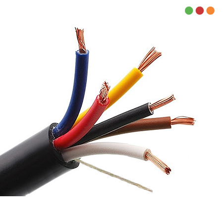 Cable BLINDADO - BUS de DATOS AWG22 6x0,80 MULTIFI + Tierra 150 Mts | CSC22E/6 - Imagen 3