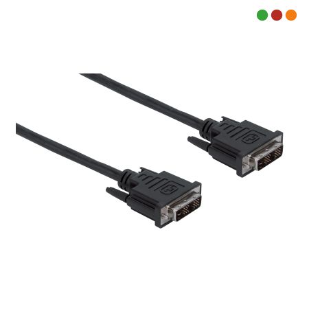 Cable DVI-D macho/macho 18+1 Pines 1,8 mts Manhattan - Imagen 4