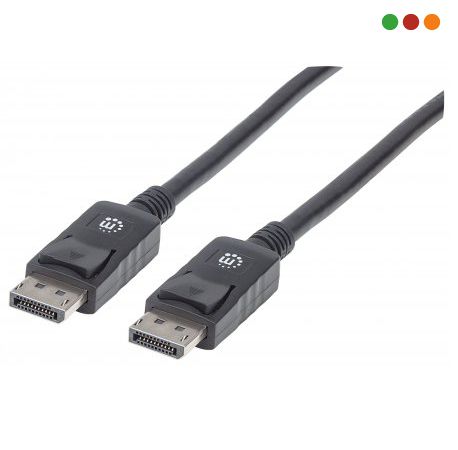 Cable DisplayPort macho/macho 2 mts 4k | Manhattan