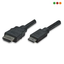 Cable HDMI a mini HDMI macho/macho 1,8 mts Manhattan