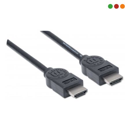Cable HDMI macho/macho 1,8 mts 4K Blindado | Manhattan - Imagen 2