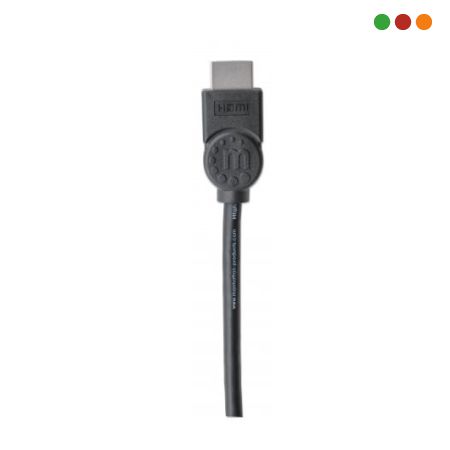 Cable HDMI macho/macho 1,8 mts 4K Blindado | Manhattan - Imagen 4