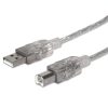 Cable USB 2.0 A/B 4,5 mts - Para impresora - Manhattan