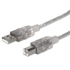 Cable USB 2.0 A/B 4,5 mts - Para impresora - Manhattan