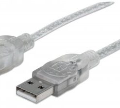 Cable USB 2.0 Extension 1,8 mts Manhattan
