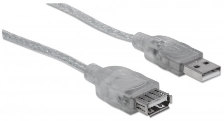 Cable USB 2.0 Extension 1,8 mts Manhattan - Imagen 2