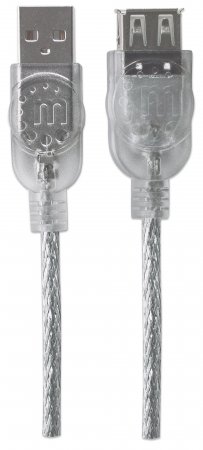 Cable USB 2.0 Extension 1,8 mts Manhattan - Imagen 3
