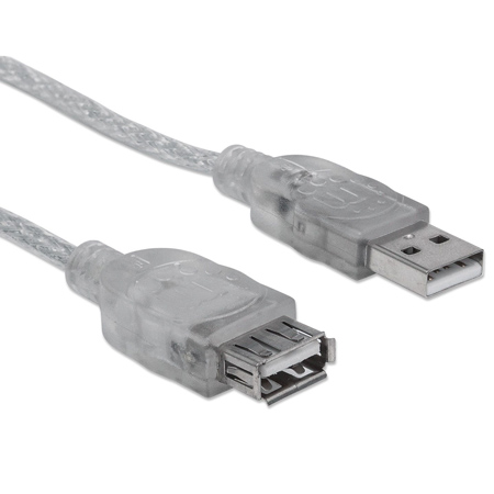 Cable USB 2.0 Extension 4,5 mts Manhattan - Imagen 2
