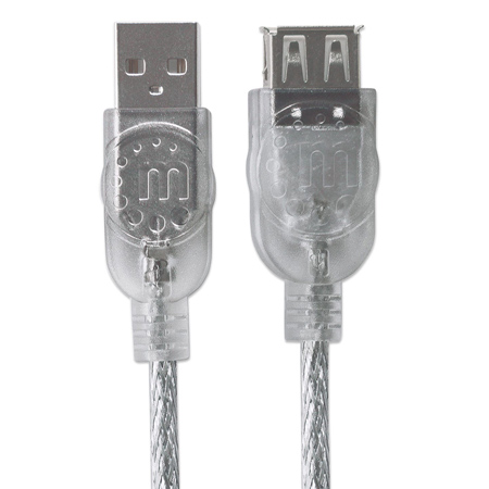Cable USB 2.0 Extension 4,5 mts Manhattan - Imagen 3
