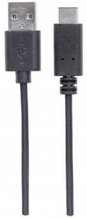 Cable USB C a USB A macho/macho 1,0 mts Manhattan - Imagen 4