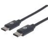 Cable USB C macho/macho 3,0 mts - Manhattan