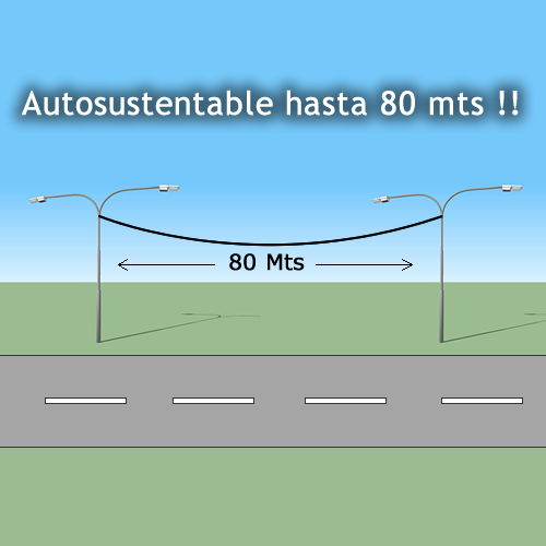 Cable UTP Cat 5e EXTERIOR / AutoSustentable / DOBLE VAINA / 100% 300M | MPT - Imagen 2
