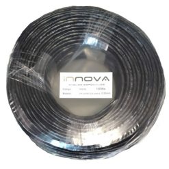 Cable UTP Cat 5e EXTERIOR / Negro / CCA / 100 Mts | 1408/5E - INNOVA