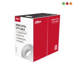 Cable UTP Cat 5e INTERIOR / 100% Cobre / 305 mts / DH-PFM920I-5EUN - Dahua