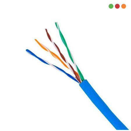 Cable UTP Cat 5e INTERIOR / 100% Cobre / Azul / 305 mts. IL5CAZ| Intelbras - Imagen 4