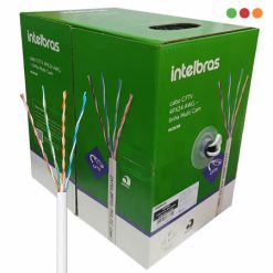 Cable UTP Cat 5e INTERIOR / 100% Cobre / Blanco / 305 mts / IL5CBR | Intelbras