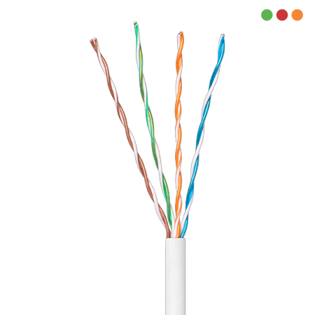 Cable UTP Cat 5e INTERIOR / 100% Cobre / Blanco / 305 mts / IL5CBR | Intelbras - Imagen 2