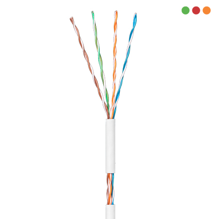 Cable UTP Cat 5e INTERIOR / 100% Cobre / Blanco / 305 mts / IL5CBR | Intelbras - Imagen 3